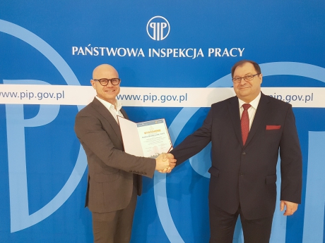 Mangalia Mokotów in Warsaw received an award in the nationwide finals of the competition organised by the State Labour Inspectorate, “BUILD SAFELY 2019”