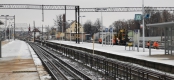 Postęp prac na stacji kolejowej Ełk 