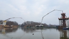 Supports for the new bridge in Warsaw will be ready by the end of 2022.