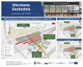 Fortschritt der Arbeiten am Bahnhof Warszawa Zachodnia (Warschau-West)